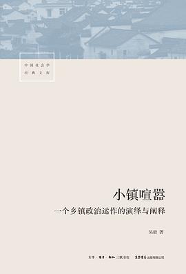 小镇喧嚣: 一个乡镇政治运作的演绎与阐释